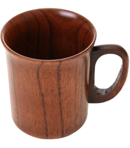 Amazon.co.jp: Natural Wood A Mug Tree-lined Lacquer painted